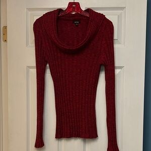 Apt. 9 Women's Rich Red Cowl Neck Sweater